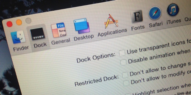 31 ngày sử dụng OS X Mẹo:Truy cập cài đặt OS X ẩn với Tinkertool 
