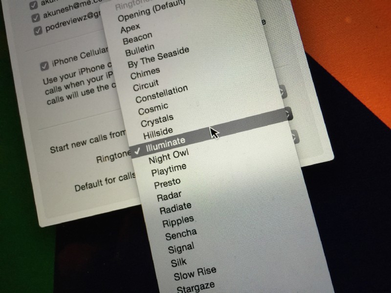 31 ngày sử dụng OS X Mẹo:Thay đổi nhạc chuông FaceTime của bạn 