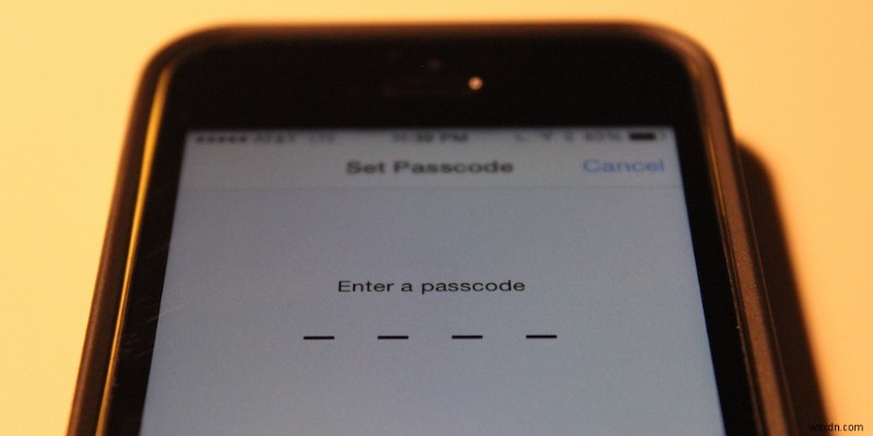30 ngày sử dụng iOS Mẹo:Thiết lập hoặc thay đổi mật mã cho iPhone của bạn
