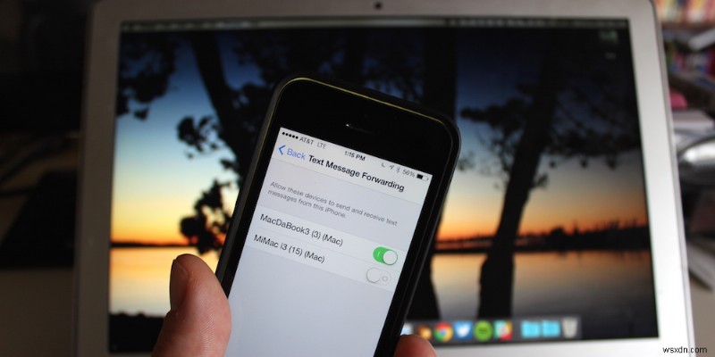 30 ngày sử dụng iOS Mẹo:Chuyển tiếp tin nhắn văn bản tới máy Mac của bạn