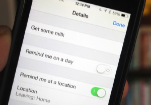 Đi làm:Sử dụng lời nhắc dựa trên vị trí để ghi nhớ công việc