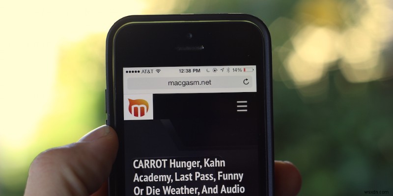 30 ngày sử dụng iOS Mẹo:Yêu cầu xem phiên bản máy tính để bàn của trang web trong Safari