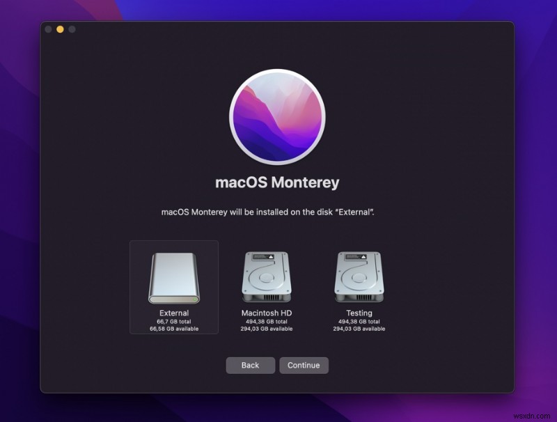 Cách cài đặt macOS Monterey trên ổ cứng ngoài:Hướng dẫn từng bước 