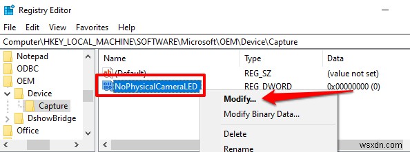 Cách bật / tắt thông báo OSD trên Webcam trong Windows 10