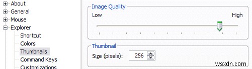 Cách tăng kích thước hình thu nhỏ mặc định của Windows Explorer cho ảnh