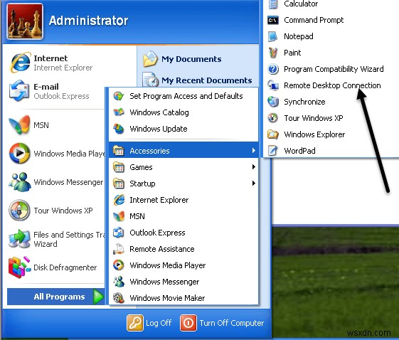 Cách thiết lập Remote Desktop trên Windows XP