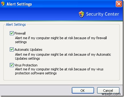 Tắt hoặc Xóa  Máy tính của bạn có thể gặp rủi ro  trong Windows XP