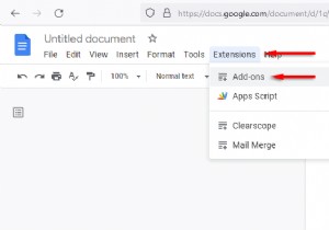 Cách in trên phong bì bằng Google Documents