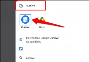 Cách sử dụng Google Cursive trên Chromebook của bạn