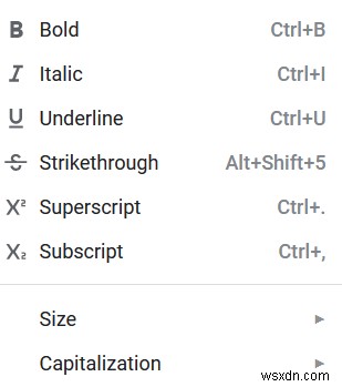 63 Phím tắt bàn phím Google Documents tốt nhất