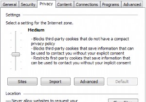 Cách bật cookie trong Internet Explorer