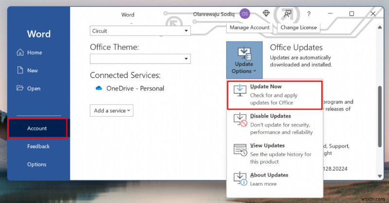 Tôi có phiên bản Microsoft Office nào?