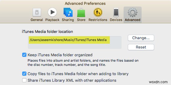 Cách thiết lập thư viện iTunes trên ổ cứng ngoài hoặc NAS 