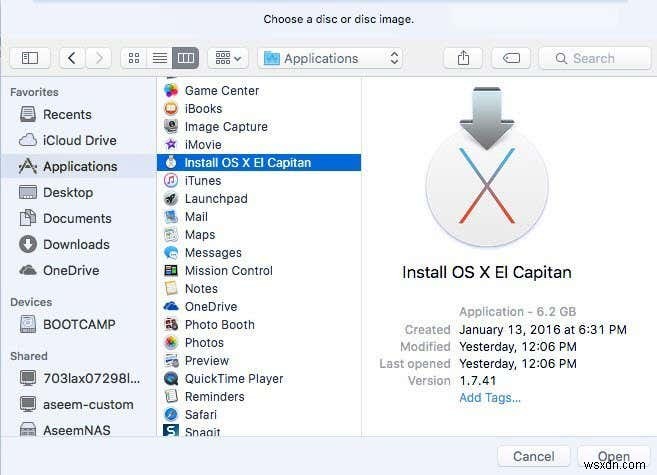 Cách cài đặt Mac OS X bằng VMware Fusion 