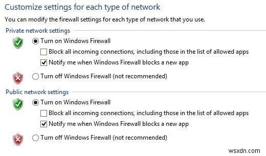 Điều chỉnh cài đặt và quy tắc tường lửa của Windows 10 
