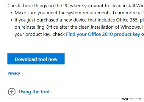 Cách dễ nhất để làm sạch cài đặt Windows 10