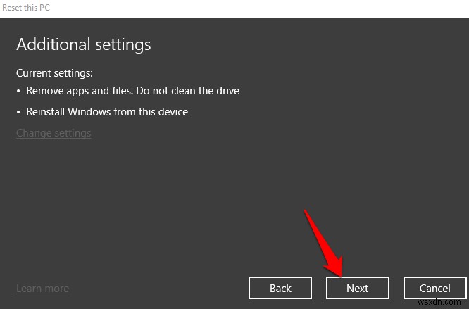 Cách khôi phục cài đặt gốc cho Windows 10