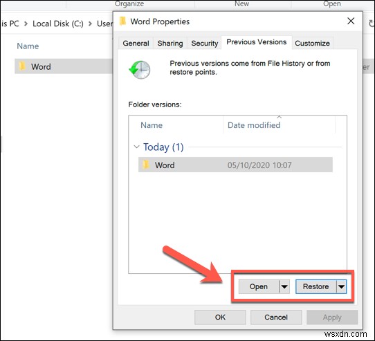 Cách khôi phục các phiên bản trước của tệp trong Windows 10 