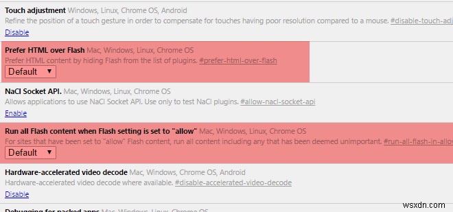 Cách bật Flash trong Chrome cho các trang web cụ thể