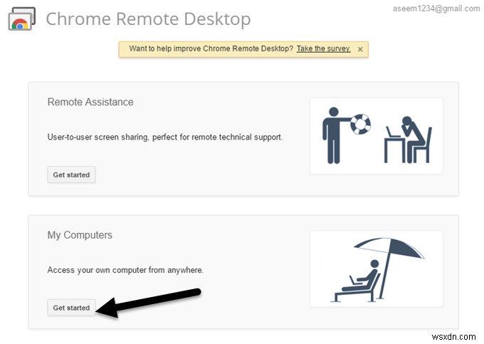 Thiết lập Chrome Remote Desktop để truy cập từ xa bất kỳ PC nào