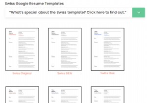 3 trang web để tìm mẫu sơ yếu lý lịch miễn phí trên Google Documents