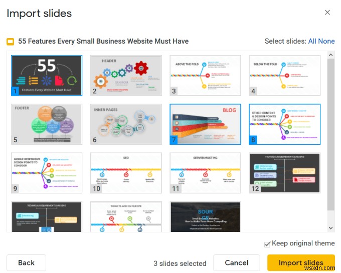 Cách chuyển bản trình bày PowerPoint thành Google Slides