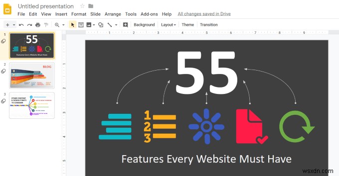 Cách chuyển bản trình bày PowerPoint thành Google Slides