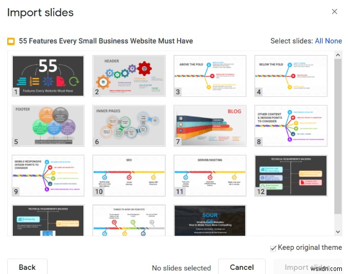 Cách chuyển bản trình bày PowerPoint thành Google Slides