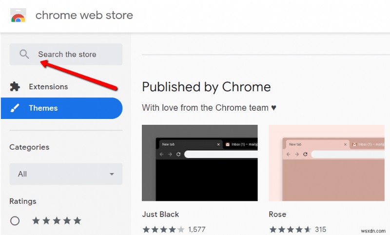 Cách thay đổi nền trong Google Chrome