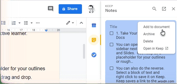 10 Mẹo &Thủ thuật của Google Keep để trở thành người học năng suất hơn