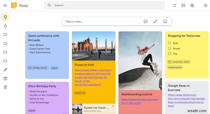 Cách tiện ích mở rộng Google Keep trên Chrome tạo nên niềm vui khi lướt web