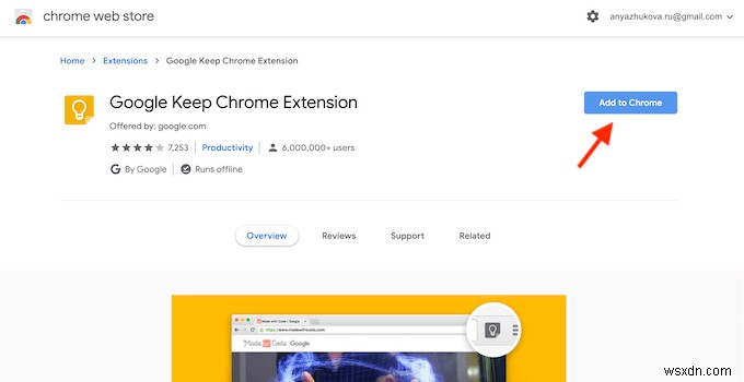 Cách tiện ích mở rộng Google Keep trên Chrome tạo nên niềm vui khi lướt web