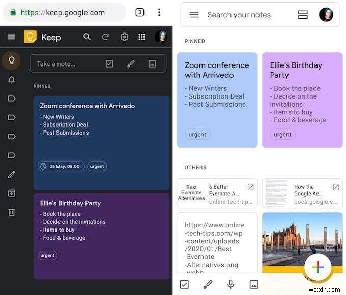 Cách tiện ích mở rộng Google Keep trên Chrome tạo nên niềm vui khi lướt web