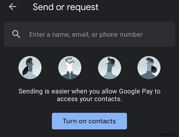 Cách gửi tiền qua email với Google Pay