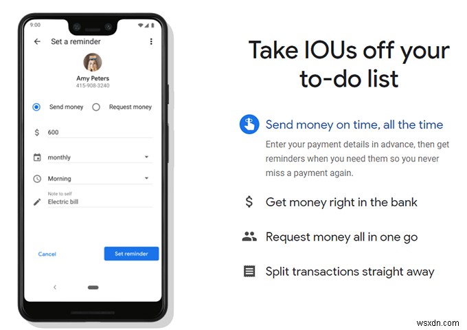 Cách gửi tiền qua email với Google Pay