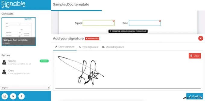 Cách chèn chữ ký vào Google Documents