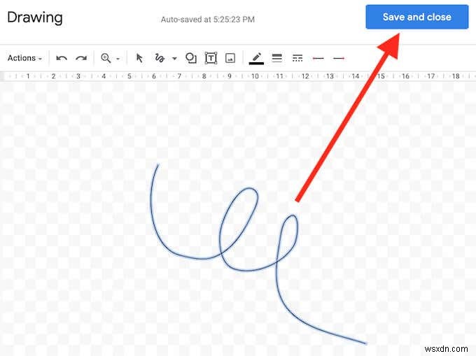 Cách chèn chữ ký vào Google Documents