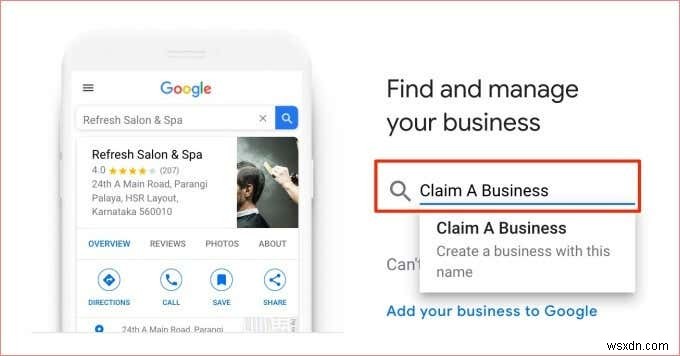 Cách xác nhận doanh nghiệp trên Google