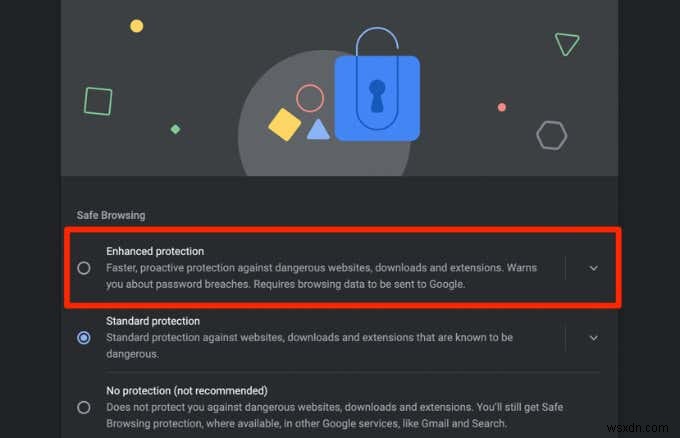 Bảo vệ nâng cao trong Google Chrome là gì và cách bật tính năng này