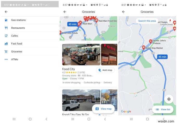 Cách sử dụng nhiều điểm dừng trong Google Maps