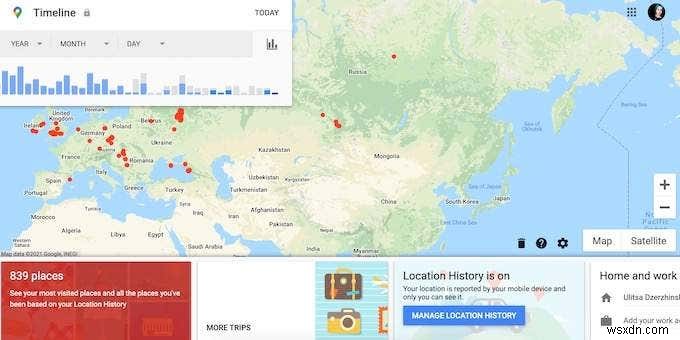 Cách xem lịch sử tìm kiếm trên Google Maps của bạn