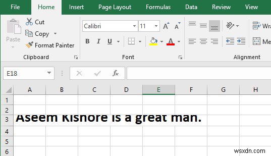 Độ rộng cột tự động bổ sung và độ cao hàng trong Excel