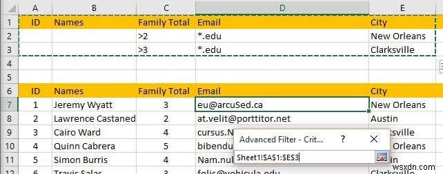 Cách lọc dữ liệu trong Excel 