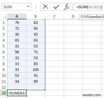 Sử dụng hàm tóm tắt để tóm tắt dữ liệu trong Excel