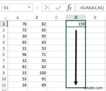 Sử dụng hàm tóm tắt để tóm tắt dữ liệu trong Excel