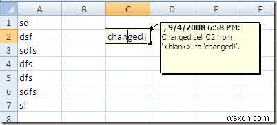 Cách theo dõi các thay đổi trong Excel