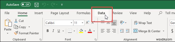 Sử dụng Excel làm công cụ để sao chép dữ liệu từ web 