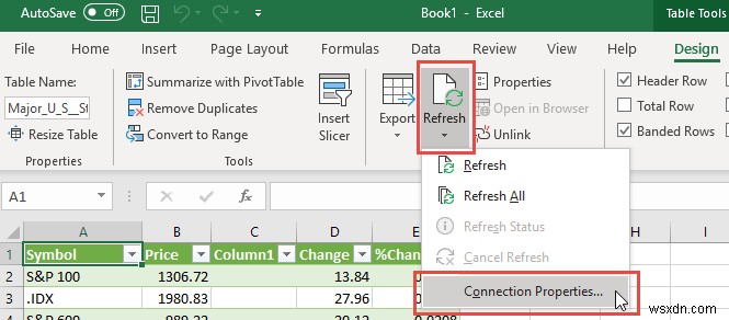 Sử dụng Excel làm công cụ để sao chép dữ liệu từ web 