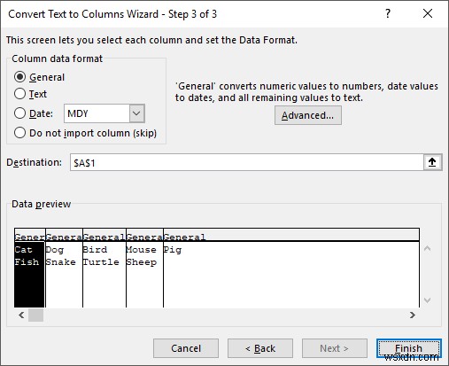 Cách tách biệt họ và tên trong Excel