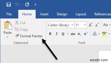 Sử dụng Format Painter trong Word để sao chép và dán định dạng